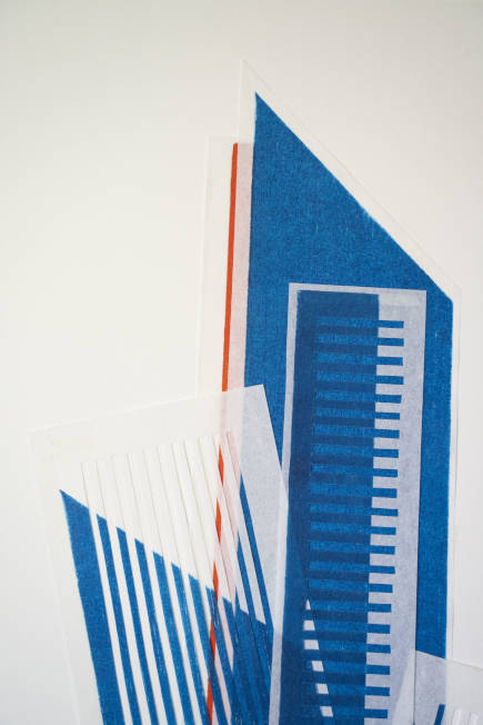 Zeichen in der Ebene II, Detail, Katharina Fischborn, Foto: Artur Eurich