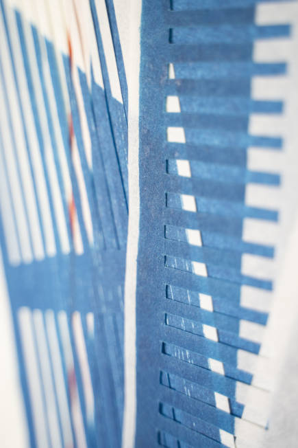 Zeichen in der Ebene II, Detail, Katharina Fischborn, Foto: Artur Eurich