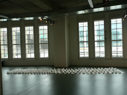 Installation fünf - Neue Sächsische Galerie Chemnitz/D, 2008 - Katharina Fischborn - Foto: Katharina Fischborn